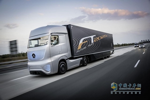 自動駕駛概念卡車Future Truck 2025