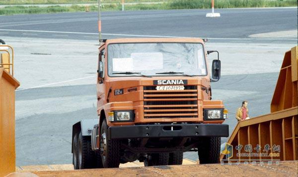 1980年發(fā)布的全新斯堪尼亞T112卡車，中國林業(yè)部采購了158輛