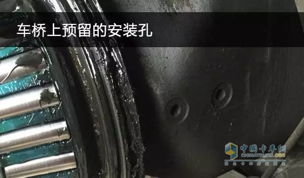 BPW車橋安裝