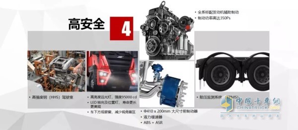 江鈴威龍重卡8X4冷藏車高安全