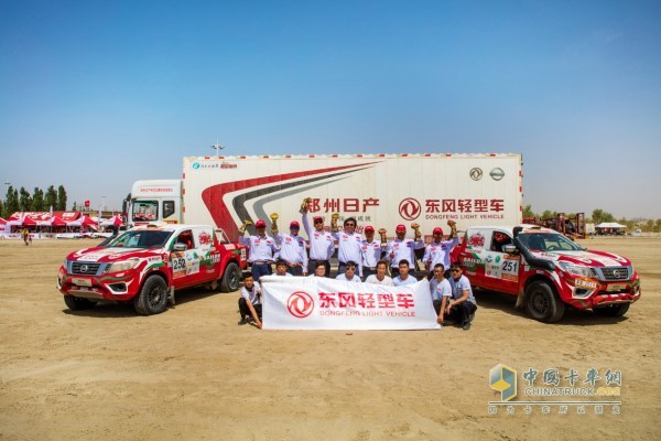 東風(fēng)輕型車成為冠軍車隊(duì)背后最可靠的保障