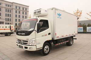 福田奧鈴CTX 118馬力4×2冷藏車(chē)