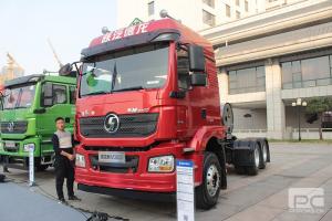 陜汽重卡 德龍新M3000 460馬力 6X4 LNG 國(guó)六危險(xiǎn)品牽引車(chē)