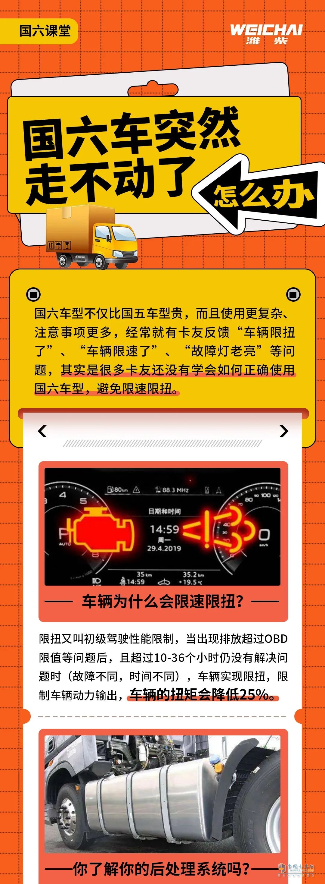 國六車突然走不動了，怎么辦？