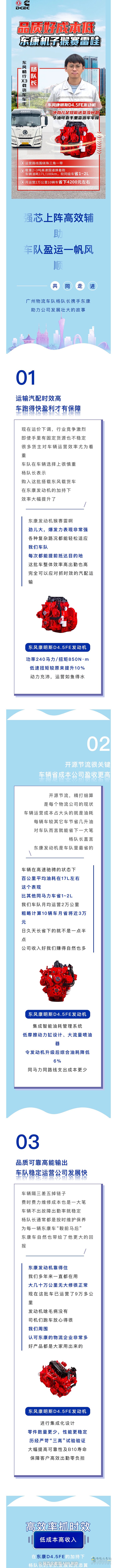 搭檔是東康D4.5FE+東風暢行X3楊隊長表示公司盈利嗖嗖滴！