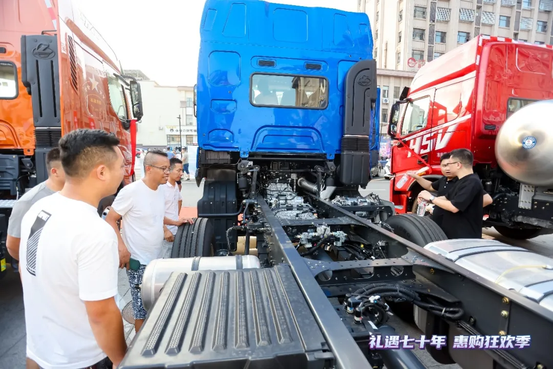 乘龍540極致氣耗版領銜，五大新品強勢助力高安物流