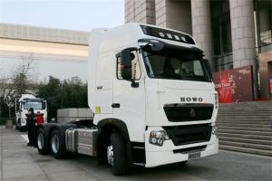 中國重汽 HOWO T7H重卡 500馬力 6X4 國六牽引車(ZZ4257V324HF1B)